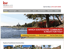 Tablet Screenshot of kwsouthshore.com